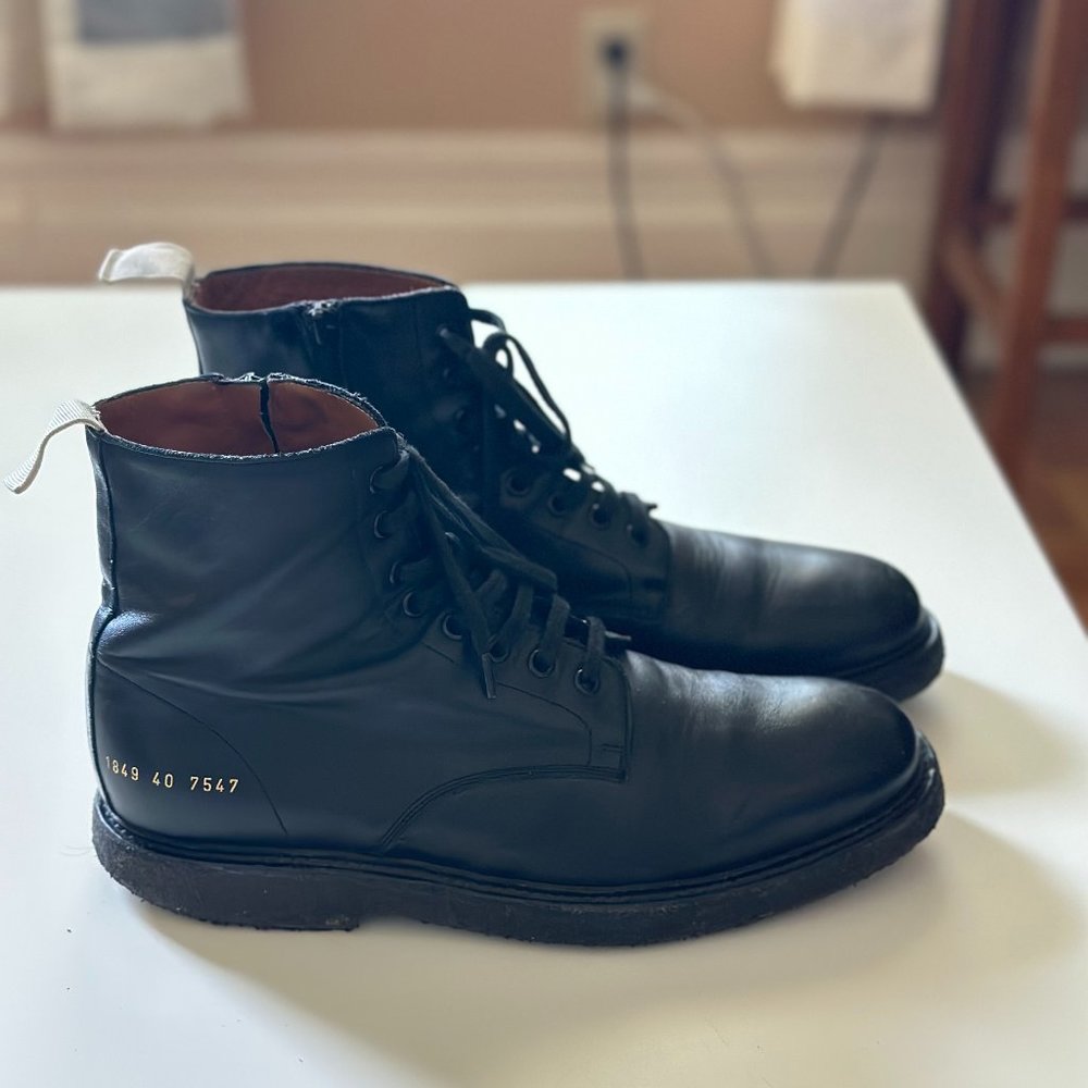 Common Projects Combat Boot